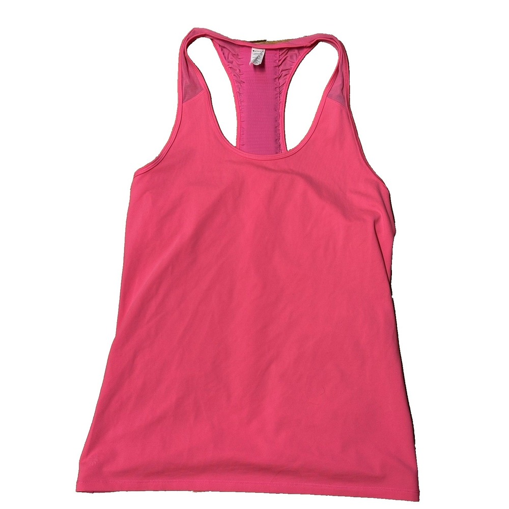 Athleta Women's Size Medium Pink Yoga Tank Top Athletic‎ Shirt